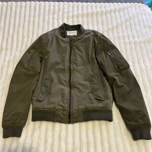 Aeropostale Dark Green Bomber Jacket